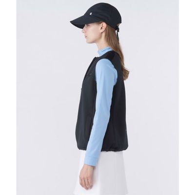 ランバン スポール LANVIN SPORT ノーカラーアウターベスト