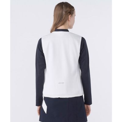 ランバン スポール LANVIN SPORT ノーカラーアウターベスト