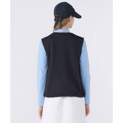 ランバン スポール LANVIN SPORT ノーカラーアウターベスト