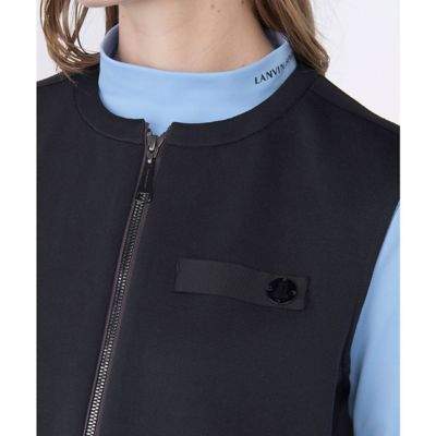 ランバン スポール LANVIN SPORT ノーカラーアウターベスト