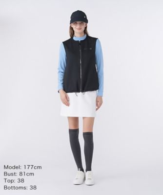 ランバン スポール LANVIN SPORT ノーカラーアウターベスト