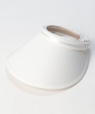 ＜LANVIN SPORT＞クリップバイザー【部分ＵＶ】（ＶＬＸ０３７１Ａ２）