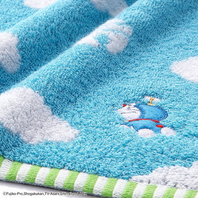 ミライ ドラえもん 雲 フェイスタオル（2023212722150