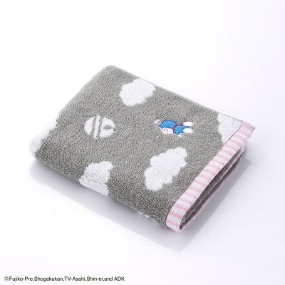 ＜タオル美術館＞ミライ　ドラえもん　雲　フェイスタオル（２０２３２１２７２２１５０）