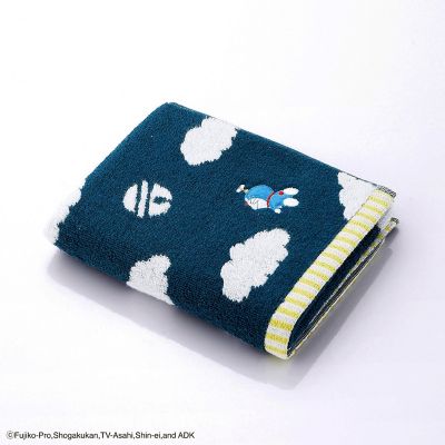 ミライ ドラえもん 雲 フェイスタオル（2023212722150
