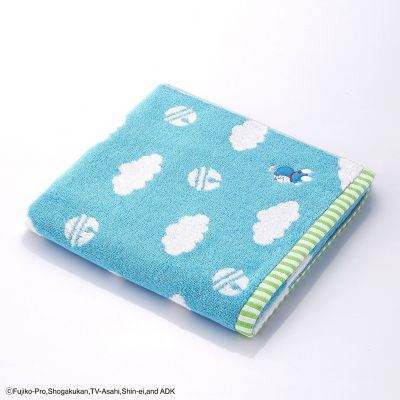 新品未使用限定　THE ドラえもん展 カラー ザ ドラえもん 等身大　バスタオル ミライ ドラえもん 雲 バスタオル（2023212723350