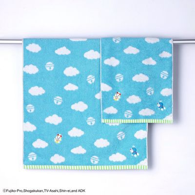 ミライ ドラえもん 雲 バスタオル（2023212723350