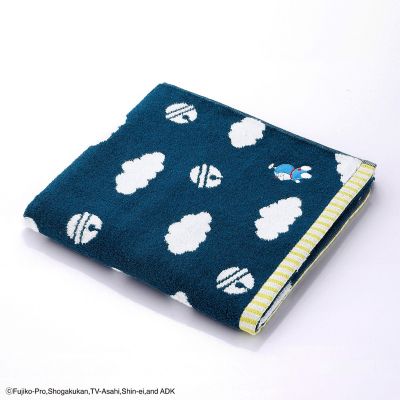 新品未使用限定　THE ドラえもん展 カラー ザ ドラえもん 等身大　バスタオル ミライ ドラえもん 雲 バスタオル（2023212723350