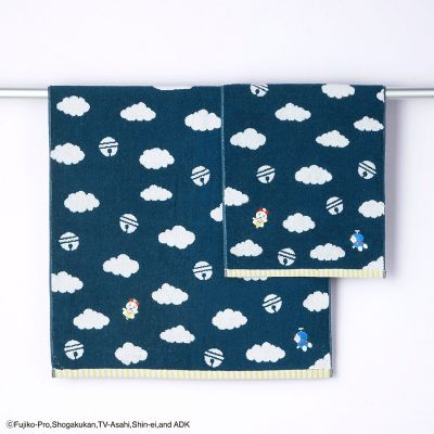 ミライ ドラえもん 雲 バスタオル（2023212723350