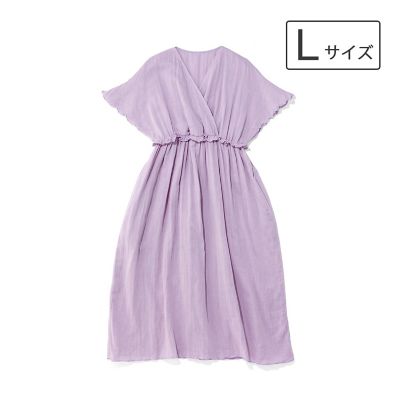 cococi beauty ガーゼカシュクールワンピース Lサイズ