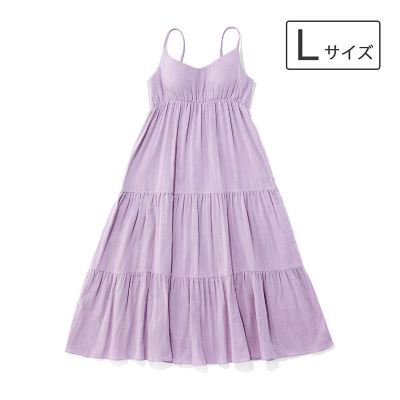 cococi beauty ガーゼキャミソールワンピース Lサイズ