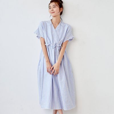 ｃｏｃｏｃｉ　ｂｅａｕｔｙ　アデル　ガーゼカシュクールワンピースＬ（２０２３２４５５６７９０１）