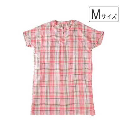 cococi LDK レディースガーゼルームワンピース（ボタン）M