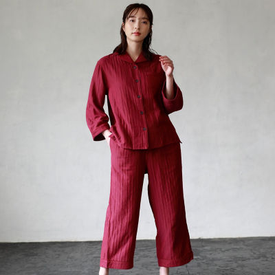 cococi LDK レディースガーゼパジャマ Mサイズ