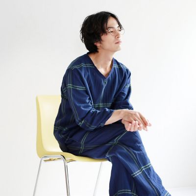 cococi LDK メンズガーゼルームウェア Lサイズ