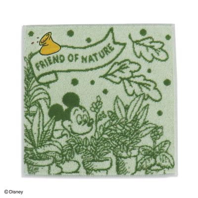 ＜タオル美術館＞Ｄｉｓｎｅｙ　ネイチャーフレンド　タオルハンカチ（２０２３３８１３５００７０）