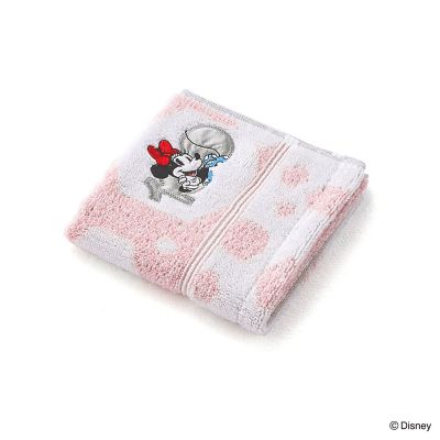 ＜三越伊勢丹/公式＞【SALE】タオル美術館/タオルビジュツカン Disney100 クリスタル タオルハンカチ ピンク 【三越伊勢丹/公式】