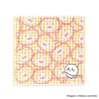 ＜タオル美術館＞ちいかわ　ポシェット　タオルハンカチ（２０２３４１１０７００７０）