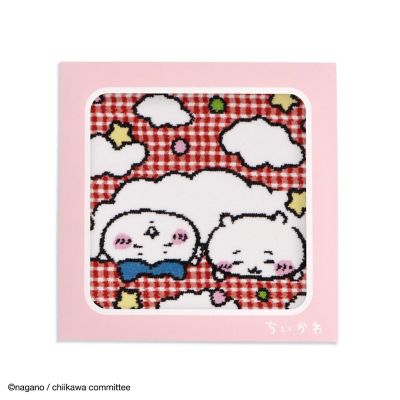 ちいかわ　ごろん　シェニール織タオルハンカチ（２０２３４１５０６０２５０）