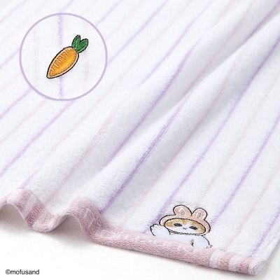 mofusand ストライプ タオルハンカチ