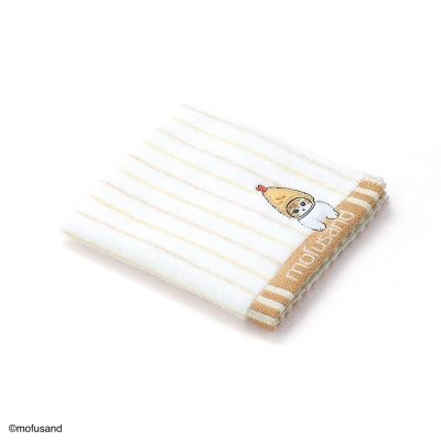 ｍｏｆｕｓａｎｄ　ストライプ　ウォッシュタオル（２０２３４３００７１０８０）