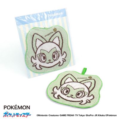 タオル美術館/タオルビジュツカン ポケットモンスター フェイス ダイカットタオル(2024690030120)
