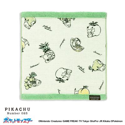 ポケットモンスター　リバーシブルフルーツ　タオルハンカチ（２０２４６９００７００７０）