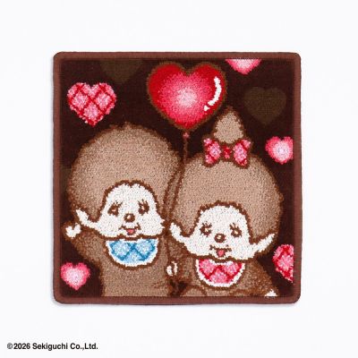 モンチッチ ハッピーツイン シェニール織りタオルハンカチ