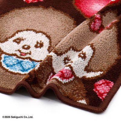 モンチッチ ハッピーツイン シェニール織りタオルハンカチ