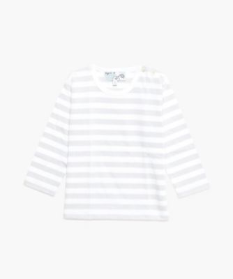 ＜agnes b. ENFANT (Baby&Kids)＞Ｊ００８　Ｌ　ＴＳ　ベビー　ボーダーＴシャツ（００５８Ｊ００８２０２３）