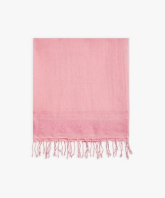 ＜agnes b. (Women)＞ＡＯ２４　ＥＣＨＡＲＰＥ　スカーフ（０２００ＡＯ２４４０４１）