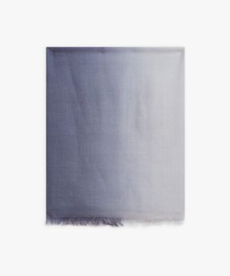 agnes b. (Women)/アニエスベー カシミヤ ストール "Christine"(0200AR53656) 656ネイビー スカーフ・ショール【三越伊勢丹/公式】