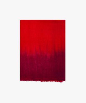 ＜agnes b. (Women)＞ウール　グラデーション　ストール　”Ｓｅｌｅｎｅ”（０２００ＡＲ９２４６３）