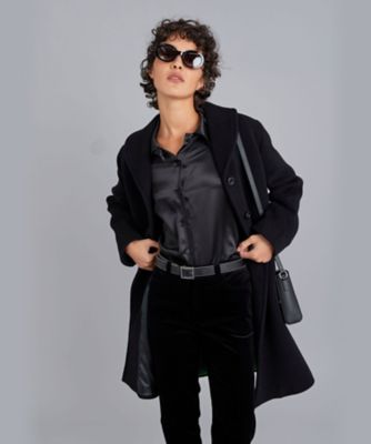 agnes b. フランス製 シルク ブラウス U114 CHEMISE ブラウス（0249U114000