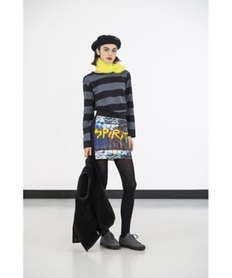 太ボーダー コットン 長袖Tシャツ ”Cool