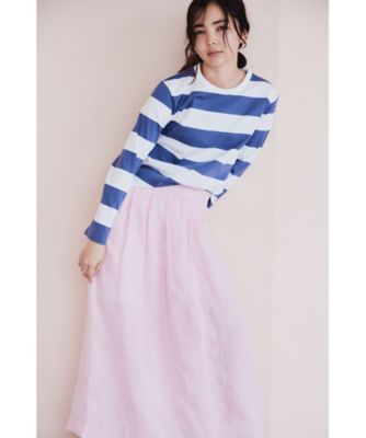 agnes b. homme 太ボーダー長袖Tシャツ L/アニエスベーロンtt3 110300330J01910001000001?$VS_1500$