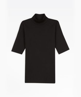 agnes b. (Women)/アニエスベー コットン 半袖 ハイネックTシャツ ”Vian”(0697JG13000)