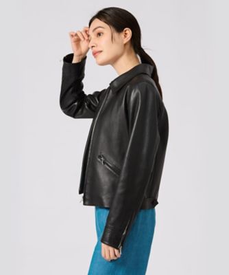 ＣＵ３２　ＢＬＯＵＳＯＮ　レザーブルゾン（１０６３ＣＵ３２０００）