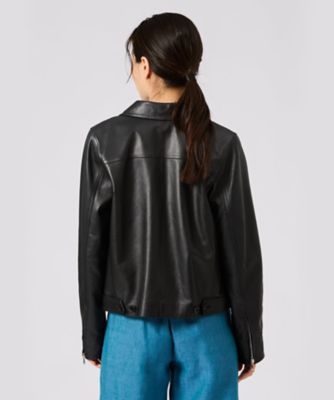 ＣＵ３２　ＢＬＯＵＳＯＮ　レザーブルゾン（１０６３ＣＵ３２０００）