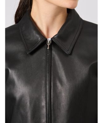 ＣＵ３２　ＢＬＯＵＳＯＮ　レザーブルゾン（１０６３ＣＵ３２０００）