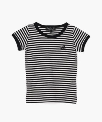 agnes b. ENFANT (Baby&Kids)/アニエスベー　アンファン J190 E TS キッズ ボーダーTシャツ(1639J190000)