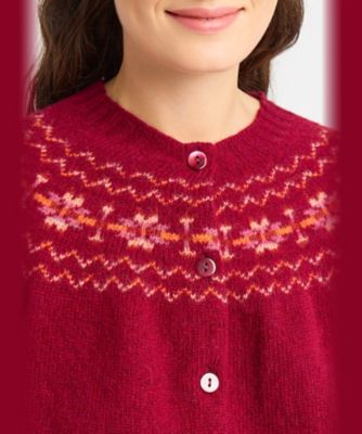 【45R】カーディガン フェアアイルニット 現行タグ Lサイズ 日本製 フェアアイル ニット の一覧 | マルイウェブチャネル