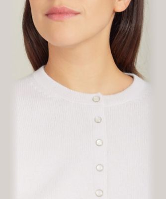 美品 アニエスベー カーディガンプレッション カシミヤ100% ペールブルー 美品 アニエスベー カーディガンプレッション カシミヤ100% ペールブルー