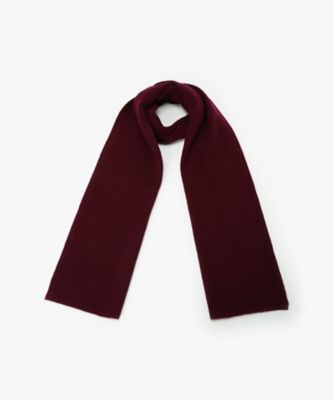 ＜agnes b. (Women)＞カシミヤ　マフラー　”Ｗｉｌｌｙ”（２２１０ＡＡ７１４７９）