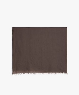 ＜agnes b. (Women)＞ウール　マフラー　”Ｅｄｅｎ”（２２１０ＡＢ１３３１３４）