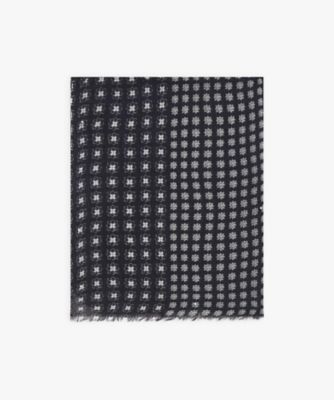 agnes b. (Women)/アニエスベー ウール ストール "Dael"(2210AO12000) 000ブラック スカーフ・ショール【三越伊勢丹/公式】