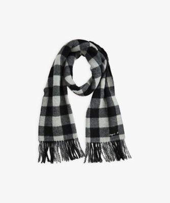 超美品　アニエスベー　マフラー　リバーシブル　ストール 送料無料】【ラッピング無料】アニエスベー agnes b マフラー