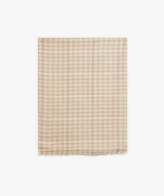 ＜agnes b. (Women)＞チェック　ウール　リバーシブル　ストール　”Ｆａｒｏ”（２２１０ＡＲ７４３７０）