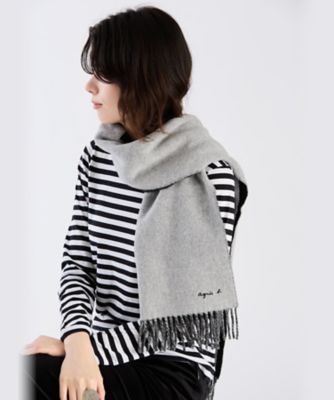 ウール バイカラー リバーシブル マフラー ”Bilal