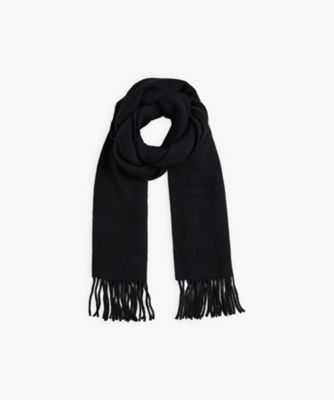 agnes b. HOMME (Men)/アニエスベー オム ストール(2340AQ91000) 000ブラック ネックウォーマー【三越伊勢丹/公式】